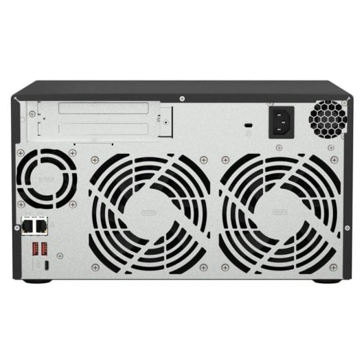 NAS Tower QNAP 8TB Ryzen Embedded V1500B DDR4 8GB 2.5GbE Switch incluso