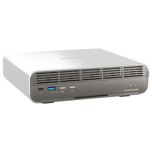 Servidor NAS QNAP TBS-H574TX 5 Baías M.2 Intel Core i3-1320PE 12GB Thunderbolt