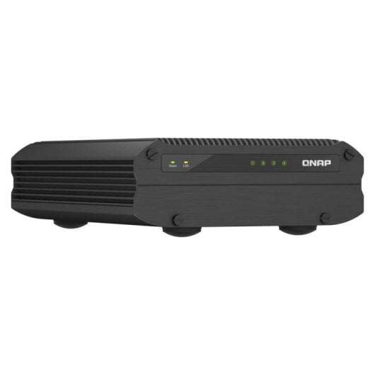 NAS Torre QNAP TS-i410X 8GB DDR4 2x10GbE 4 Baias Sem Ventoinha Intel Atom