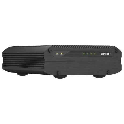 NAS Torre QNAP TS-i410X 8GB DDR4 2x10GbE 4 Baias Sem Ventoinha Intel Atom