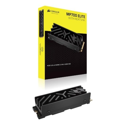 Disque Dur Corsair MP700 ELITE 4TB M.2 PCIe 5.0 NVMe 2.0 Heatsink