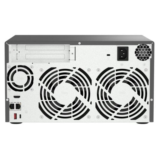 Servidor NAS Torre QNAP 8 Bay Intel Core i7 32GB DDR4 2x2.5GbE M.2 PCIe NVMe TVS-h874-i7-32G