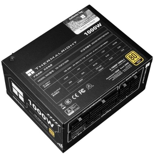Alimentation PC Thermalright TGFX1000B 1000W 80+ Gold compacte modulaire