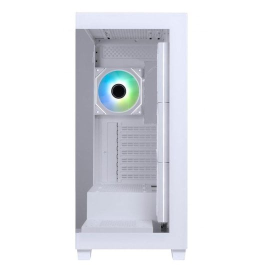 PC-Gehäuse BitFenix Ceto Premium Edition BFC-CET-500-WWGSW-4A ARGB Midi Tower Weiß Glas