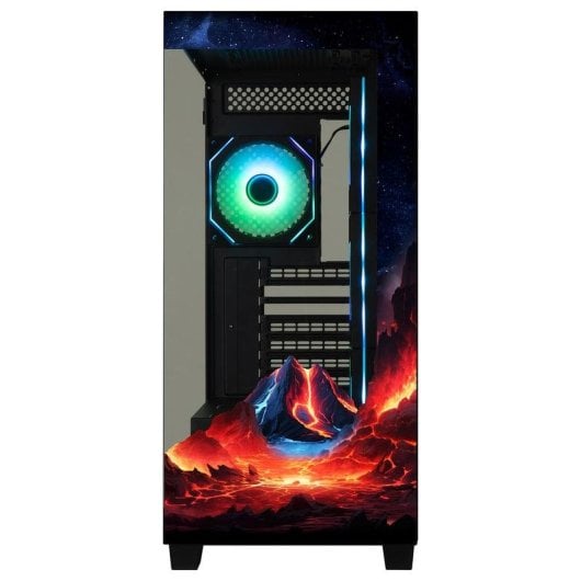 Boîtier BitFenix Ceto BFC-CET-500-KKGSK-VL fenêtre verre ARGB ATX noir