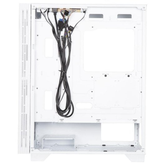 PC-Gehäuse BitFenix BFC-FLO-300-WWGSW-4A Weiß ARGB Mesh-Front Glasfenster