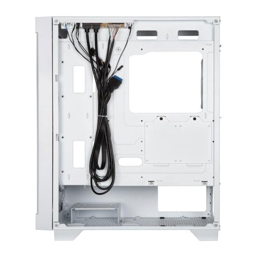 Boîtier BitFenix Graph BFC-GRF-300-WWGSW-4A Blanc RGB Verre trempé Gamer