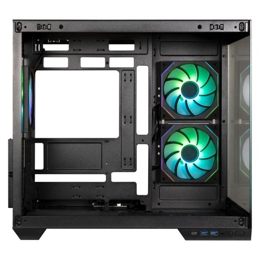 Caixa Acuário BitFenix BFC-TRI-300-KKGSK-3A ARGB Vidro Temperado Torre Média