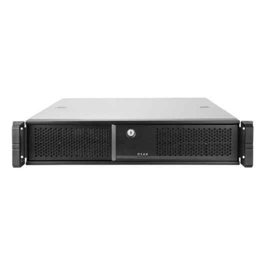 Chasis rack 2U Chieftec UNC-209SR-B-OP acero, 4 bahías, fuente 400 W, USB 3.0