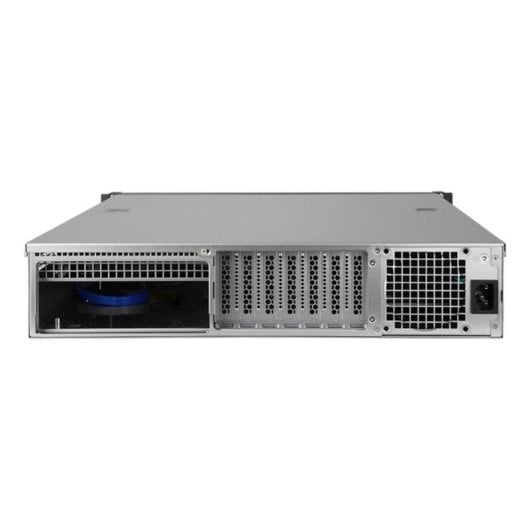 Chasis rack 2U Chieftec UNC-209SR-B-OP acero, 4 bahías, fuente 400 W, USB 3.0