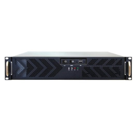 Carcasa Chieftec UNC-210T-B Rack 2U para servidor ATX, acero SECC y fuente 400 W