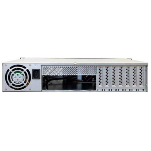 Carcasa Chieftec UNC-210T-B Rack 2U para servidor ATX, acero SECC y fuente 400 W