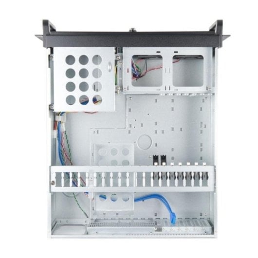 PC-Gehäuse Chieftec UNC-410S-B-U3 Rack 4U Schwarz ATX Mikro-ATX Stahl