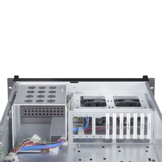 PC-Gehäuse Chieftec UNC-410S-B-U3 Rack 4U Schwarz ATX Mikro-ATX Stahl