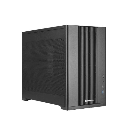 PC-Gehäuse Chieftec BX-10B-M-OP Mini Tower microATX Mesh Schwarz