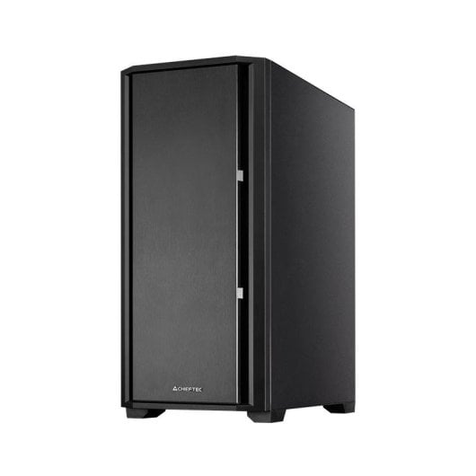 PC-Gehäuse Chieftec AS-02B-OP Midi Tower Schwarz Schallgedämmt ATX USB-C