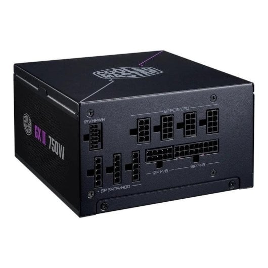 Fuente de Alimentación Cooler Master GX II Gold 750W Certificación 80 PLUS Gold modular