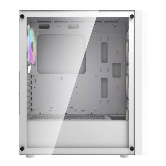 Case Darkflash DK351 Bianco ATX Mid Tower Vetro Temperato ARGB 4 Ventole