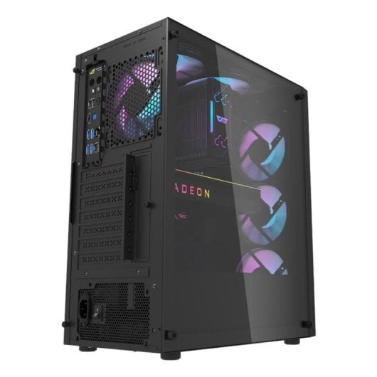 Caja para PC Darkflash DK351 Negra Cristal Templado 4 Ventiladores ARGB ATX