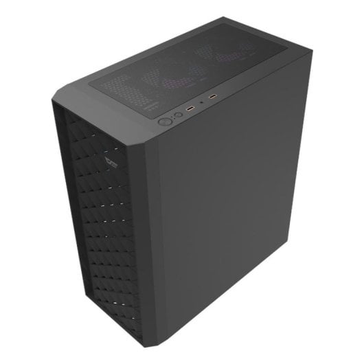 Caja para PC Darkflash DK351 Negra Cristal Templado 4 Ventiladores ARGB ATX