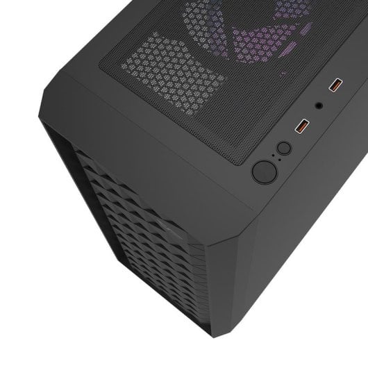 Caja para PC Darkflash DK351 Negra Cristal Templado 4 Ventiladores ARGB ATX