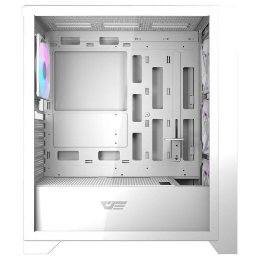 Case PC Darkflash DRX70 Bianco Torre Media con 4 Ventole ARGB, Mesh Frontale