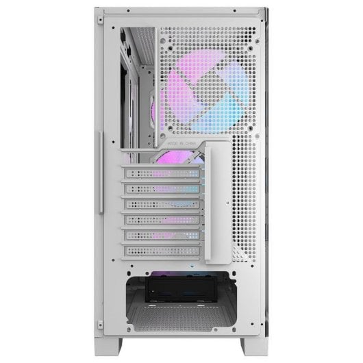 Case PC Darkflash DRX70 Bianco Torre Media con 4 Ventole ARGB, Mesh Frontale