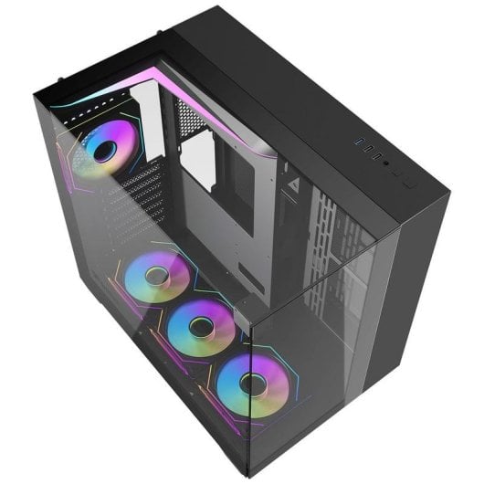 Case Darkflash DF-TH285A12X-BK Mid Tower Nero Vetro Temperato RGB