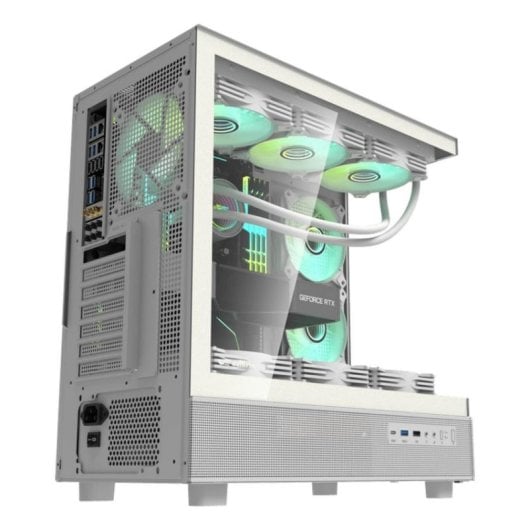 Caixa torre Darkflash DPX90 WHITE vidro temperado ARGB ATX/ITX