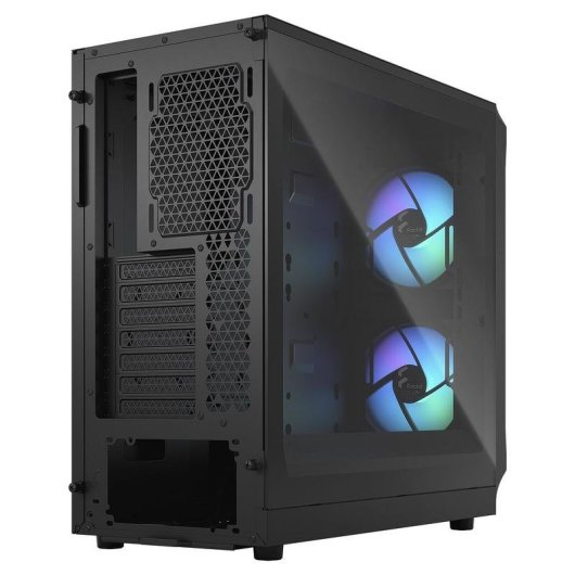 Boîtier Fractal Design Focus 2 RGB TG Noir vitrage trempé ATX/RGB