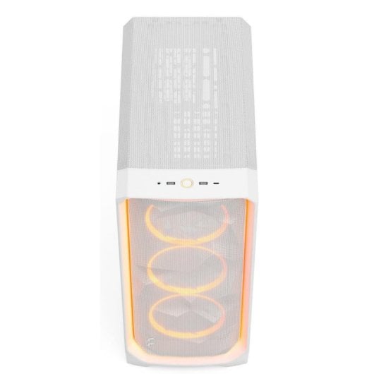 PC-Gehäuse Fractal Design Meshify 3 Ambience Pro RGB Weiß ATX ARGB Glas