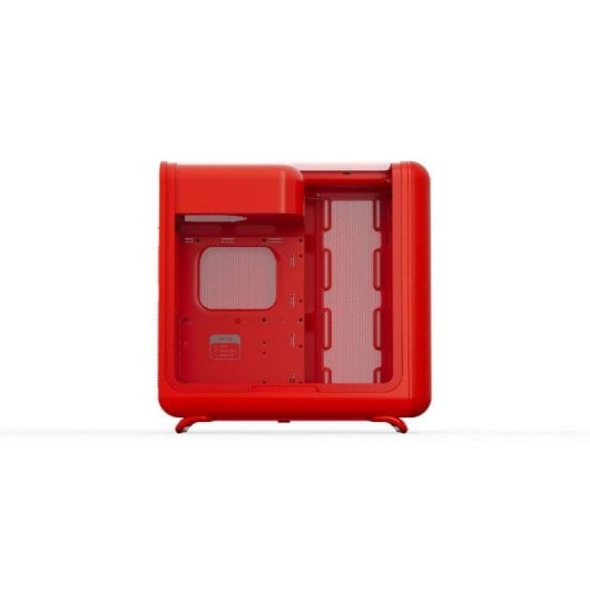 PC-Gehäuse Hyte X50 Cherry Midi Tower Glas Seitenpanel Mesh Front