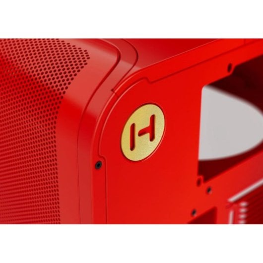 PC-Gehäuse Hyte X50 Cherry Midi Tower Glas Seitenpanel Mesh Front