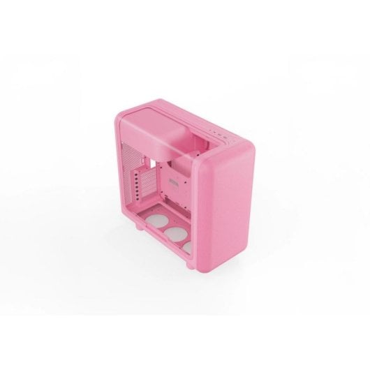 PC-Gehäuse Hyte X50 TG Strawberry Milk ATX/Mid-Tower Glas rosa Mesh