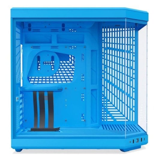 PC-Gehäuse Hyte Y70 Blau Midi Tower Glas 4 GPU-Slots ATX EATX ITX