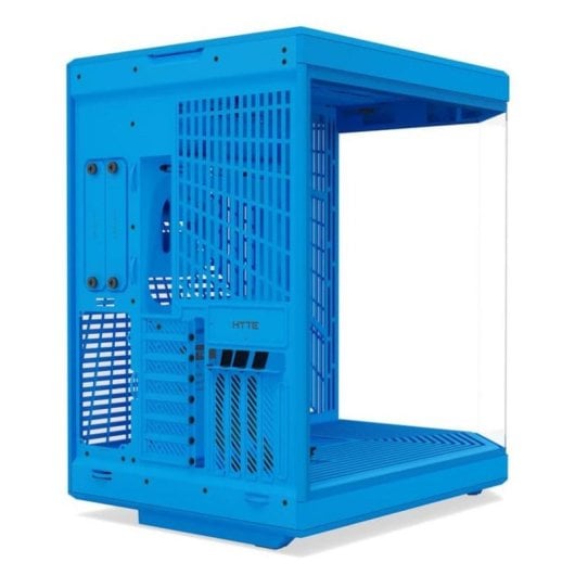 PC-Gehäuse Hyte Y70 Blau Midi Tower Glas 4 GPU-Slots ATX EATX ITX