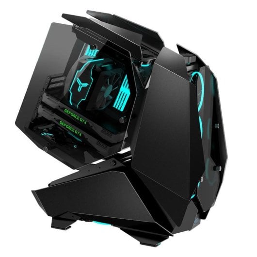 Boîtier PC Jonsbo MOD-5 Noir aluminium verre trempé RGB ATX