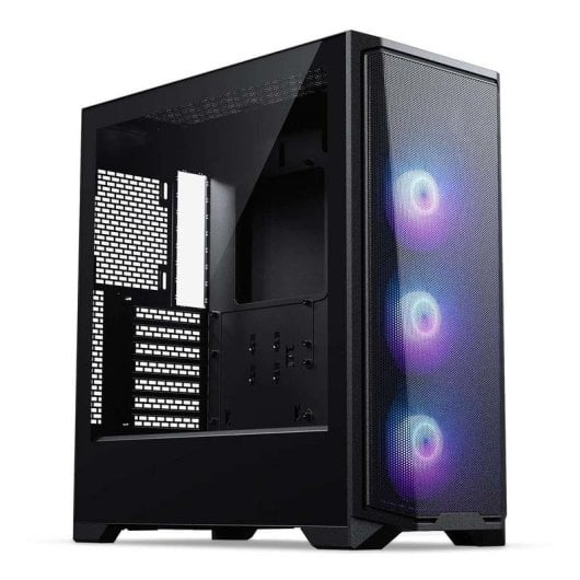 Caja PC Phanteks Eclipse G370A Negra panel vidrio templado frontal mesh ARGB