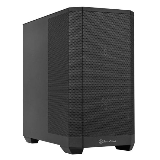 Caja Torre Media SilverStone SETA H2M Negro Mesh Soporte Micro-ATX Alta Refrigeración