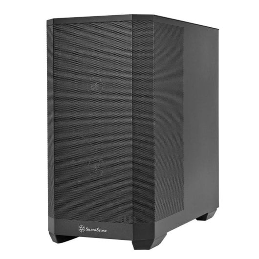 Caja Torre Media SilverStone SETA H2M Negro Mesh Soporte Micro-ATX Alta Refrigeración