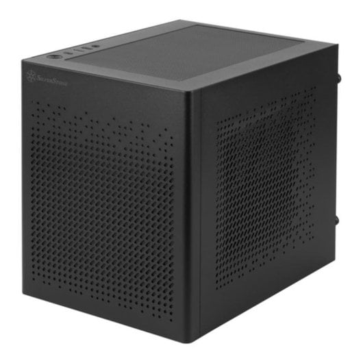 PC-Gehäuse SilverStone SUGO 16 Schwarz Mini-ITX Mini-DTX Mesh Stahl