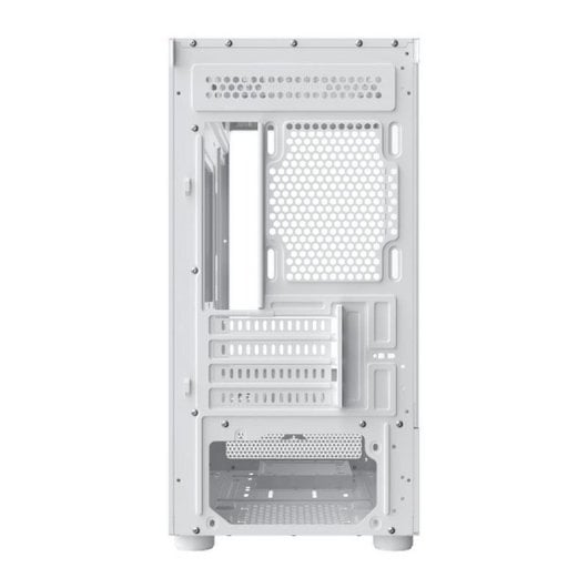 PC-Gehäuse Xigmatek Alphard M EN44533 Weiß Glas ARGB 4 Lüfter Micro-ATX
