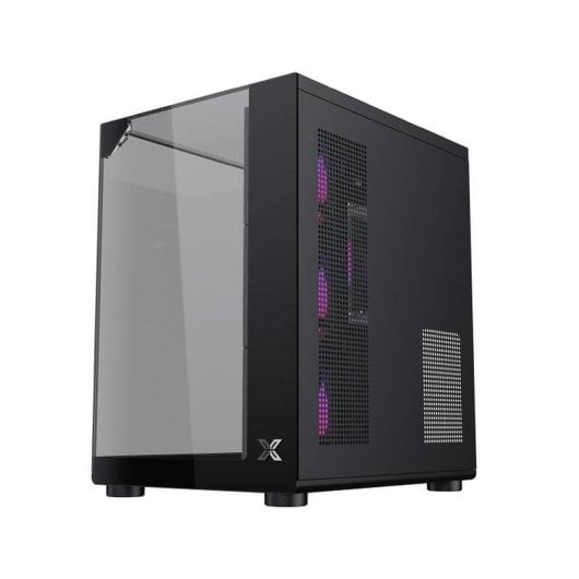 Boîtier Xigmatek Aqua Compact EN48241 verre trempé ARGB Noir Gaming