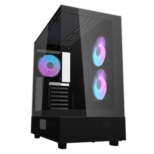 Boîtier Darkflash DPX90 Noir Vitré ARGB Moyen Tour 3 Ventilateurs