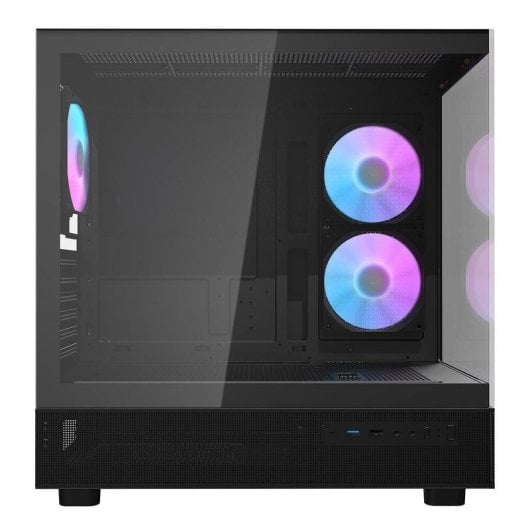 Boîtier Darkflash DPX90 Noir Vitré ARGB Moyen Tour 3 Ventilateurs