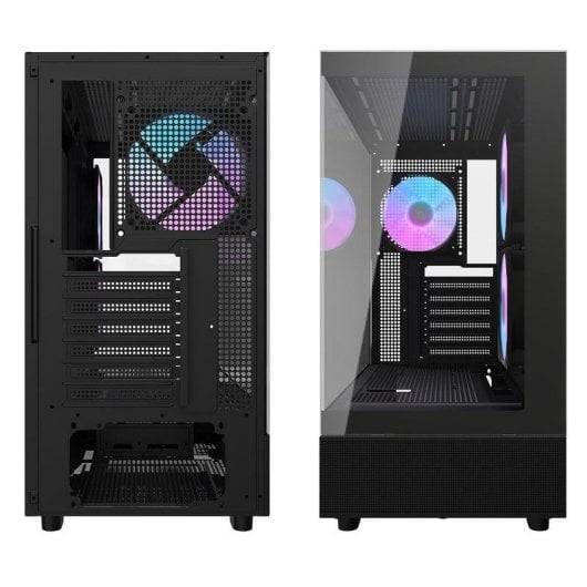 Boîtier Darkflash DPX90 Noir Vitré ARGB Moyen Tour 3 Ventilateurs