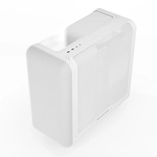 PC-Gehäuse Hyte X50 TG Weiß ATX/EPS Glas Seitenfenster Mesh Front