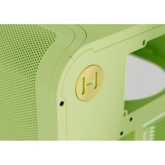 PC-Gehäuse Hyte X50 Matcha Milk ATX Mid Tower Grün Glas Seitenteil
