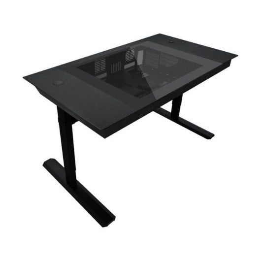 Bureau PC Lian Li DK07X Aluminium Noir Double Système Hauteur Réglable