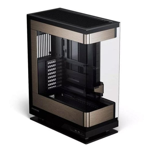 Gehäuse Phanteks Evolv X2 Schwarz/Gold Midi Tower ATX EATX RGB Glas